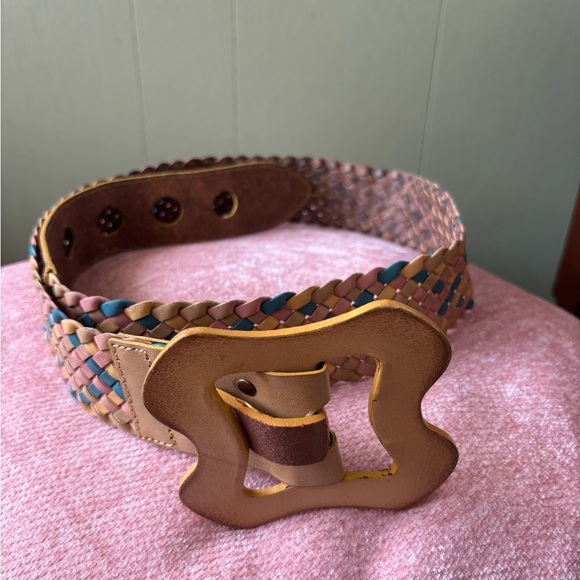 Braided Waist Belt - Picture 2 of 7